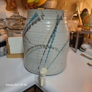 Studio Pottery beverage container Spouted